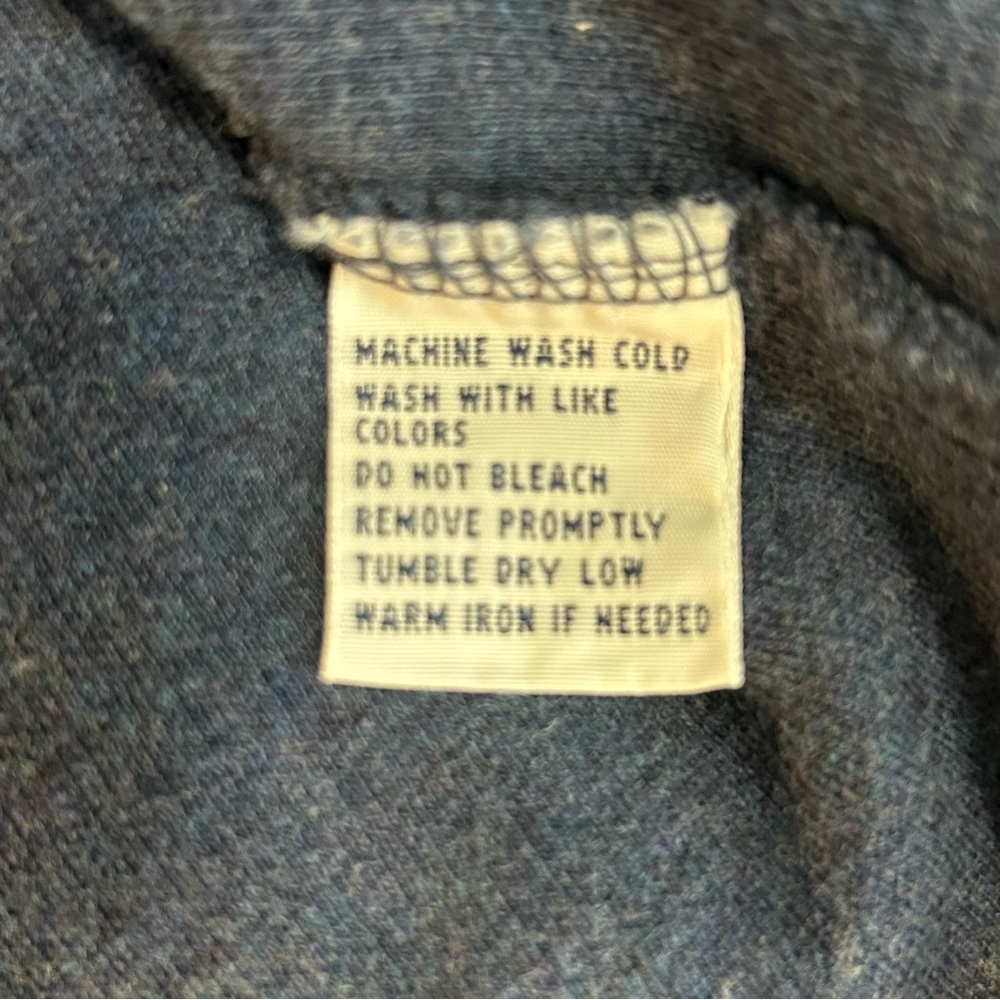 Polo Ralph Lauren Mens Navy Estate Quarter-Zip Pullover sz XL Preppy Old Money - Picture 5 of 10